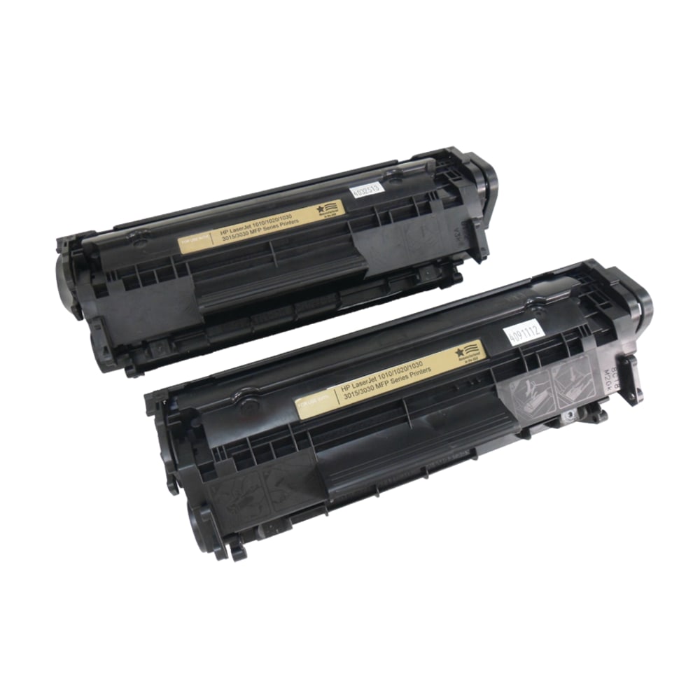 IPW Preserve Remanufactured Black Toner Cartridge Replacement For HP 12A, Q2612D, Pack Of 2, 845-12D-HTI MPN:845-12D-HTI