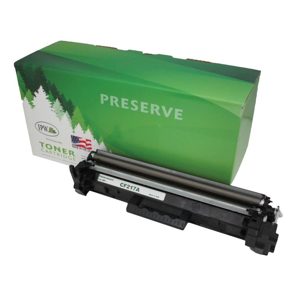 IPW Preserve Remanufactured Black Toner Cartridge Replacement For HP 17A, CF217A, 845-17A-ODP MPN:845-17A-ODP