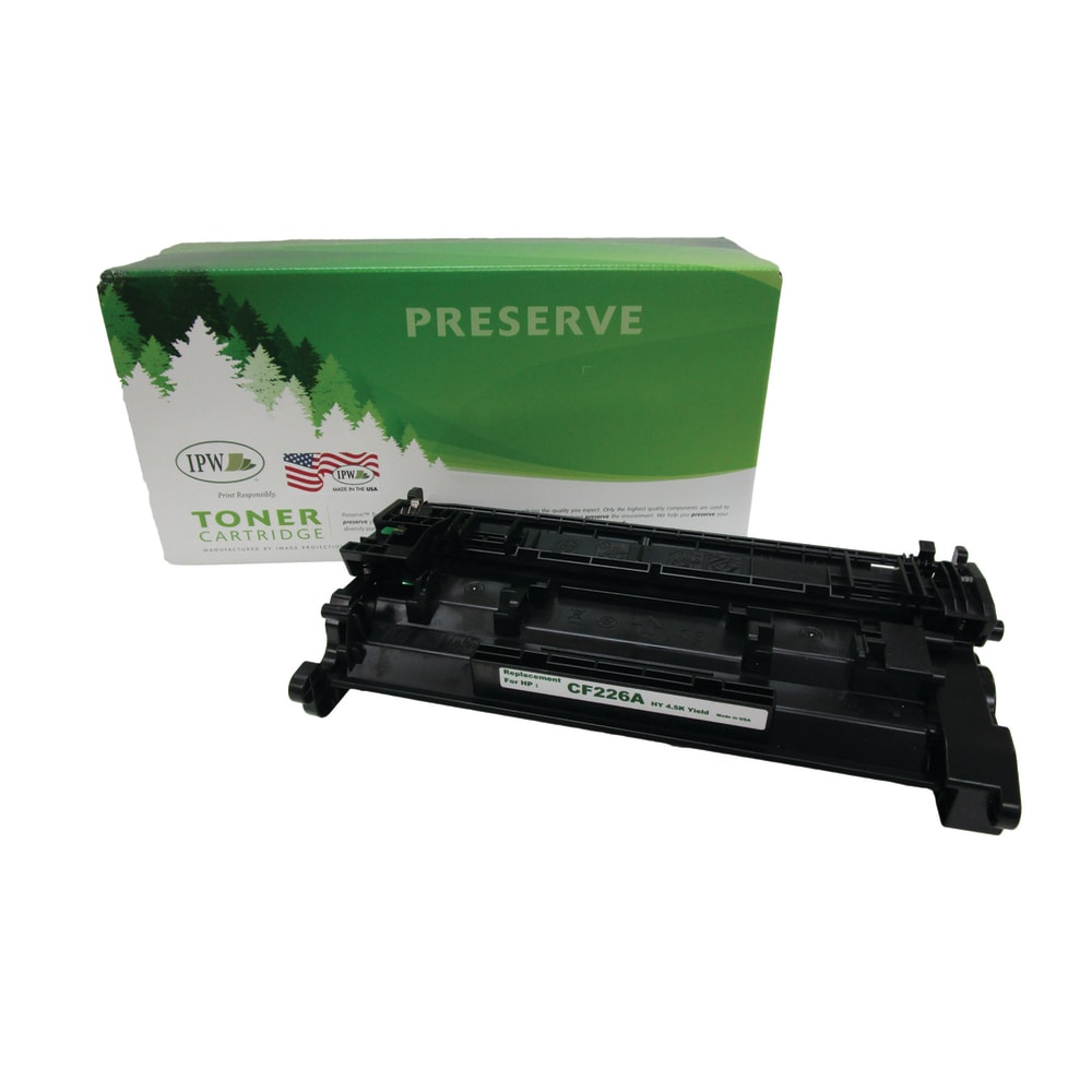 IPW Preserve Remanufactured Black High Yield Toner Cartridge Replacement For HP 26A, CF226A, 845-26H-ODP MPN:845-26H-ODP