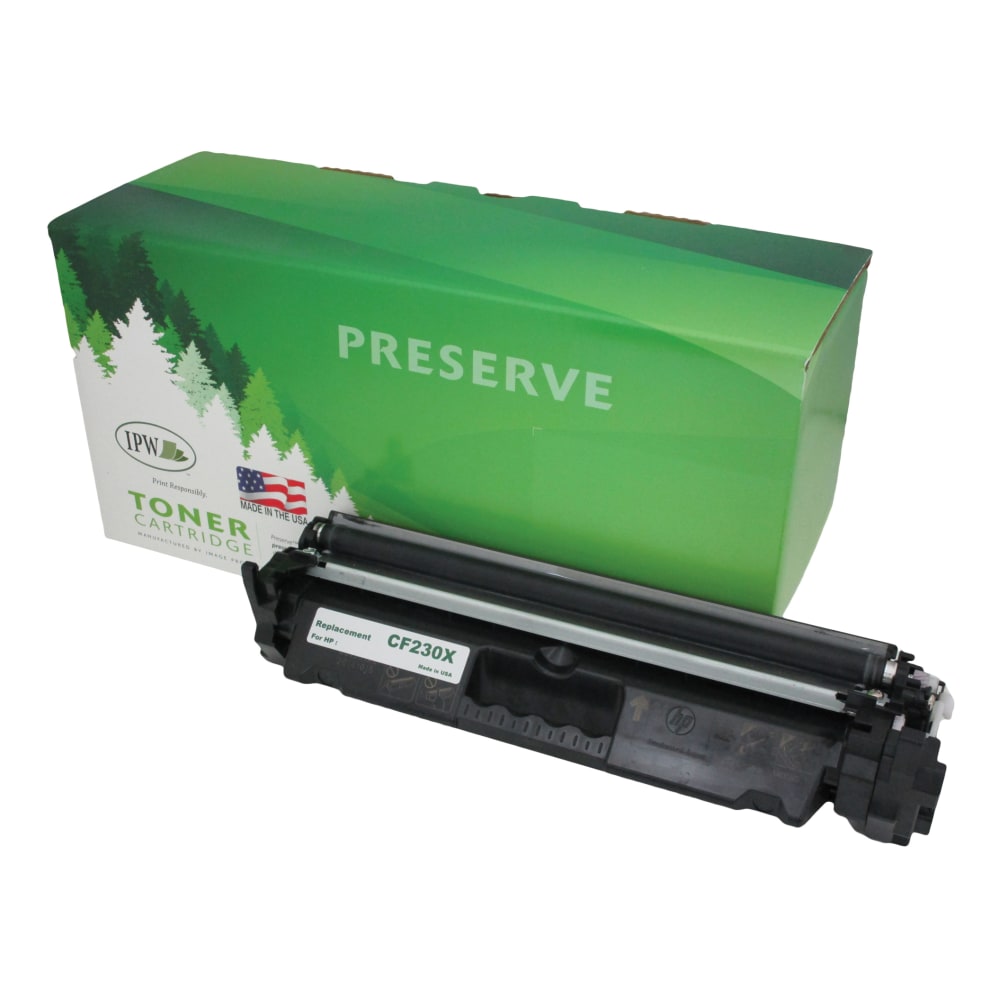 IPW Preserve Remanufactured Black High Yield Toner Cartridge Replacement For HP 30X, CF230X, 845-30X-ODP MPN:845-30X-ODP