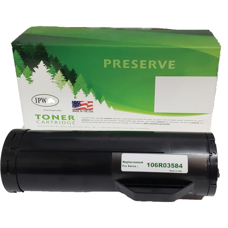 IPW Preserve Remanufactured Black Extra-High Yield Toner Cartridge Replacement For Xerox 106R03584, 845-584-ODP MPN:845-584-ODP