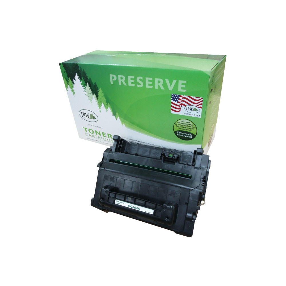 IPW Preserve Remanufactured Black Extra-High Yield Toner Cartridge Replacement For HP 64A, CC364A, 845-64H-ODP MPN:845-64H-ODP