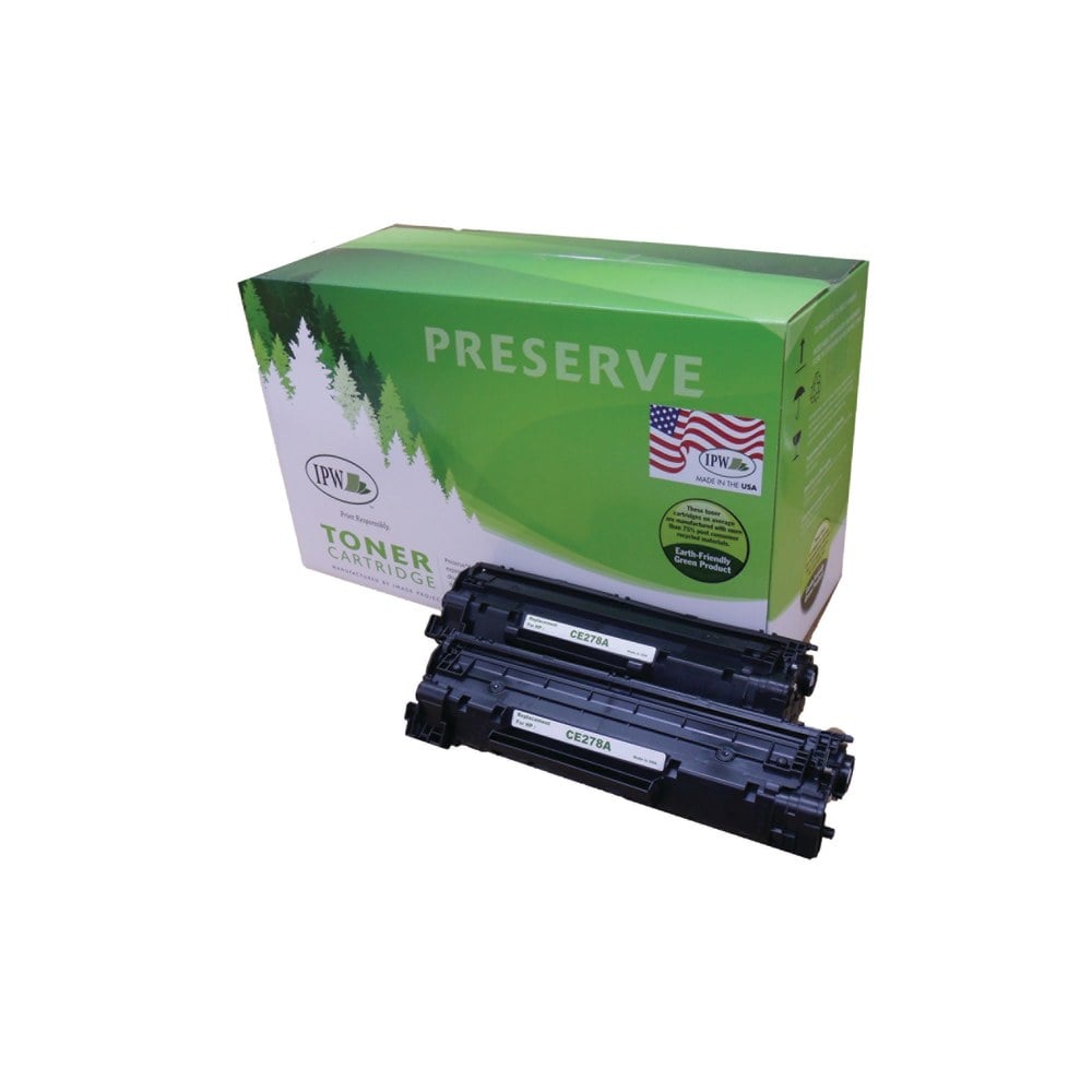 IPW Preserve Remanufactured Black Toner Cartridge Replacement For HP 78A, CE278D, Pack Of 2, 845-78D-ODP MPN:845-78D-ODP