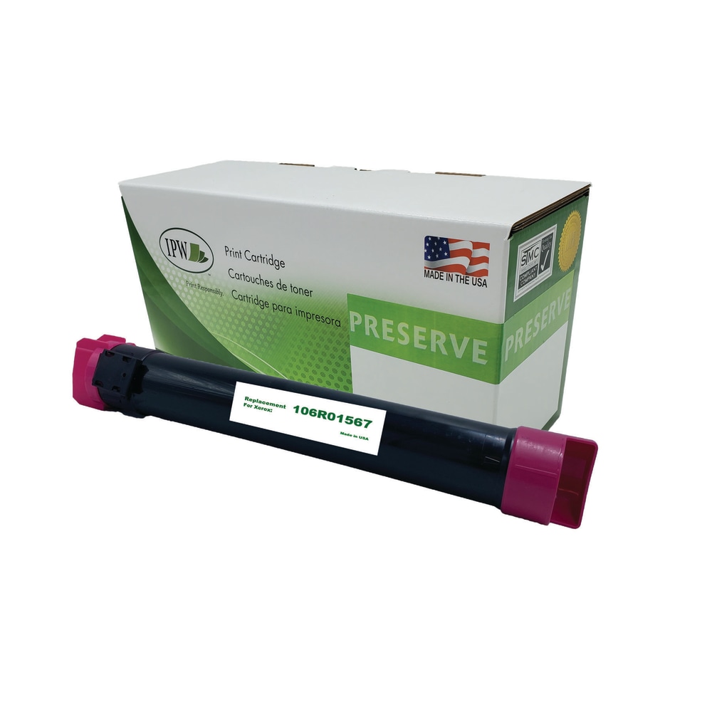 IPW Preserve Remanufactured Magenta High Yield Toner Cartridge Replacement For Xerox 106R01567, 106R03514-R-O MPN:106R01567-R-O