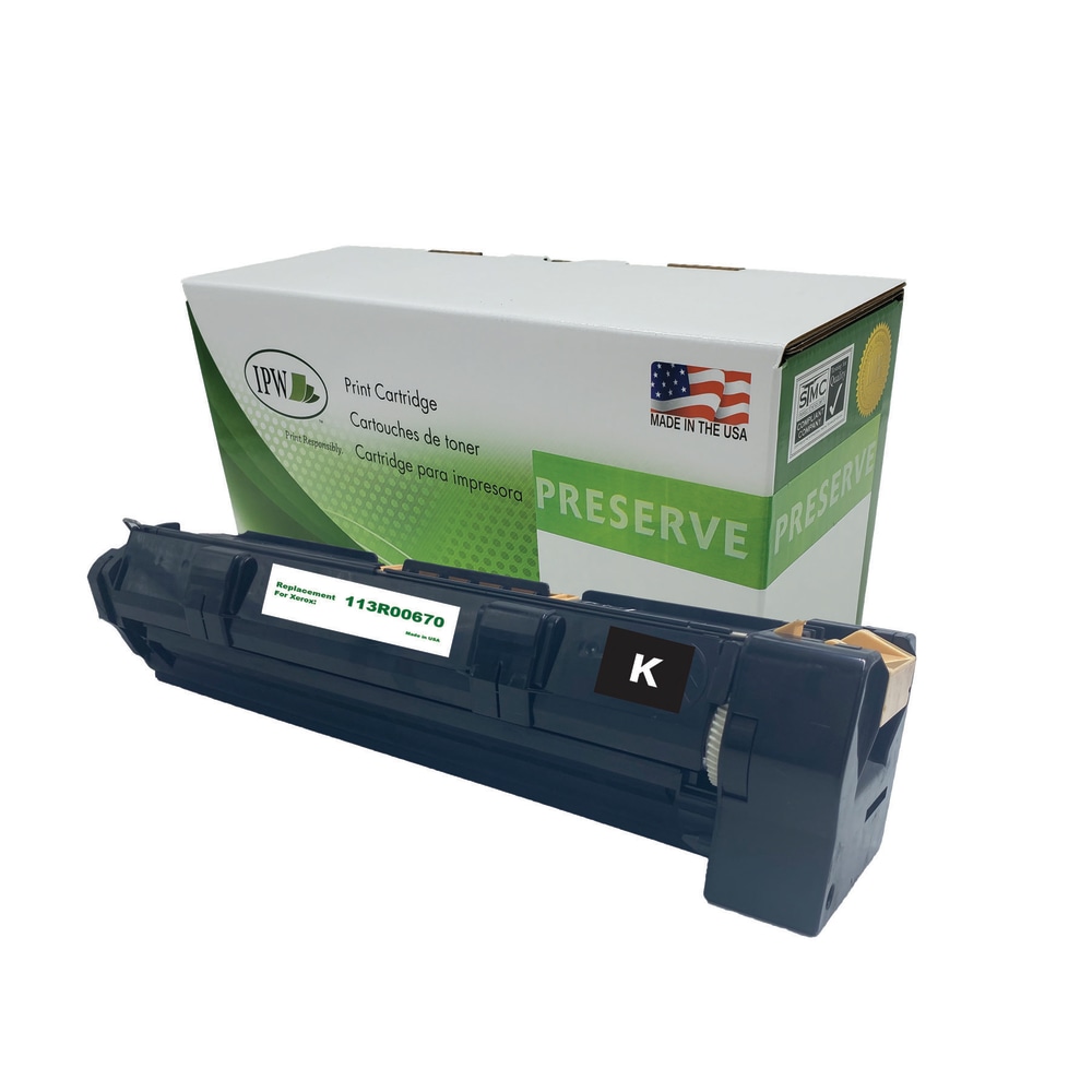 IPW Preserve Brand 113R00670-R-O Remanufactured Drum Unit For Xerox 113R00670 MPN:113R00670-R-O