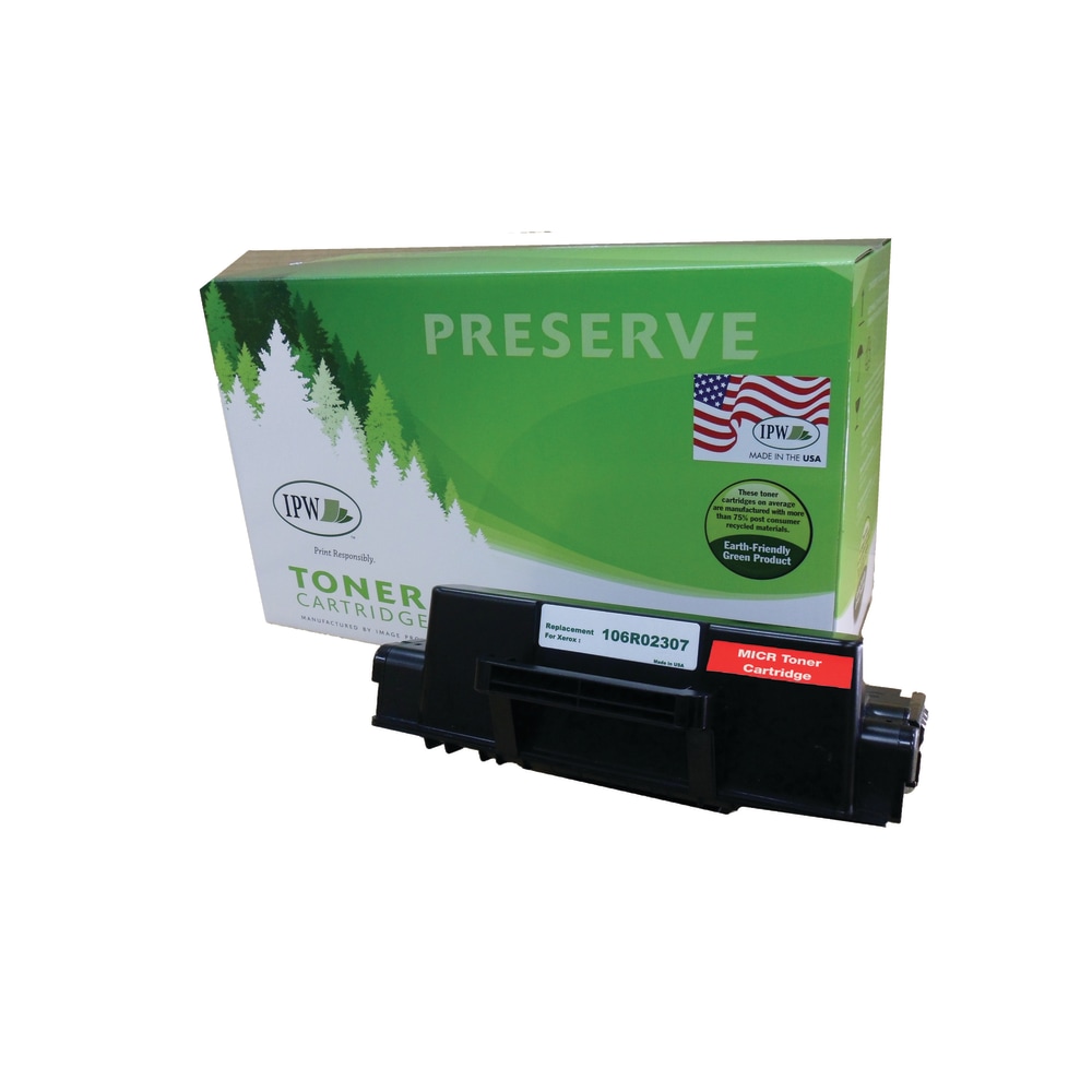 IPW Preserve Remanufactured Black High Yield Toner Cartridge Replacement For Xerox 106R02307, 745-307-ODP MPN:745-307-ODP