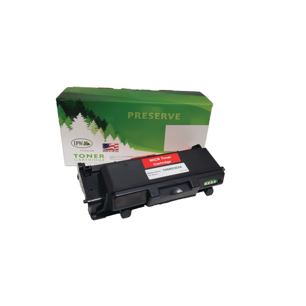 IPW Preserve Remanufactured Black-Extra-High Yield Toner Cartridge Replacement For Xerox 106R03624, 745-624-ODP MPN:745-624-ODP