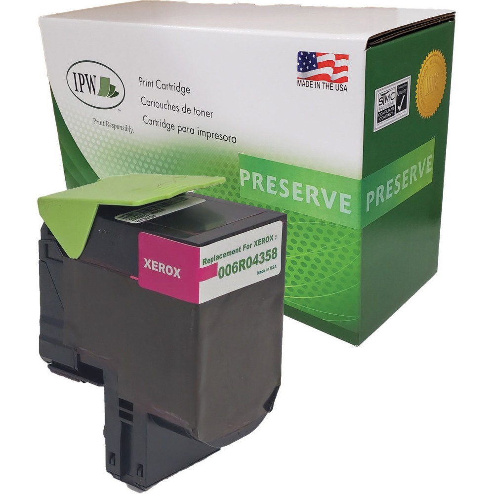 IPW Preserve 006R04358-R-O Remanufactured Magenta Toner Cartridge Replacement For Xerox 006R04358 MPN:006R04358-R-O