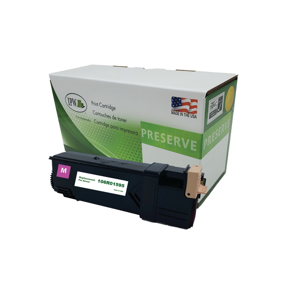 IPW Preserve Remanufactured Magenta High Yield Toner Cartridge Replacement For Xerox 106R01595, 106R01595-R-O MPN:106R01595-R-O