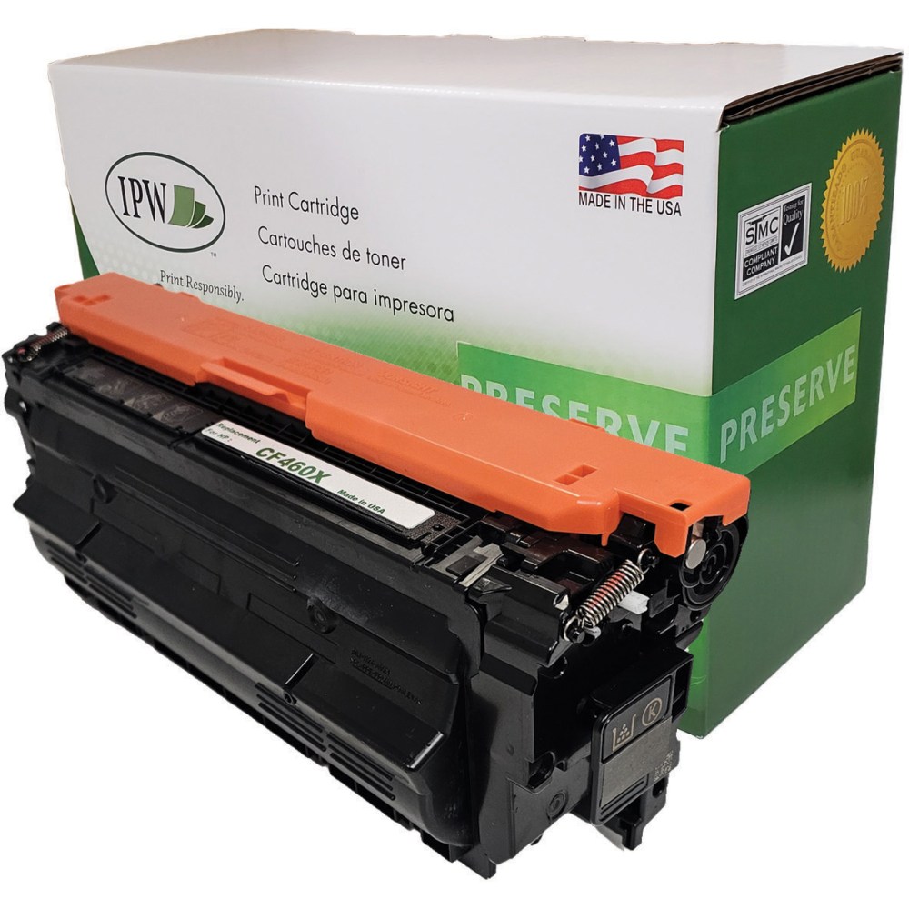 IPW Preserve Remanufactured Black High Yield Replacement Toner Cartridge For HP CF460X, 545-460-ODP MPN:545-460-ODP