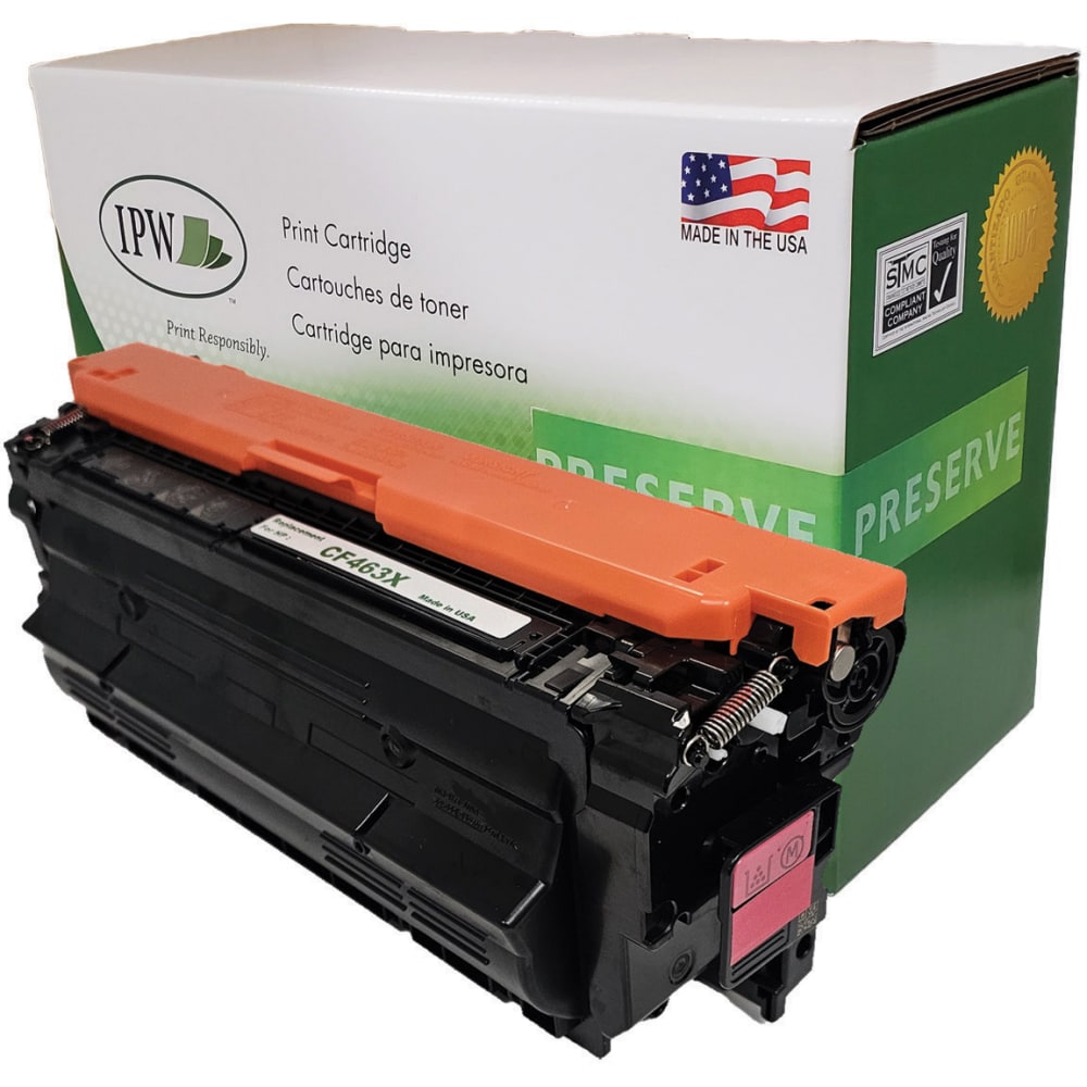 IPW Preserve Remanufactured Magenta High Yield Replacement Toner Cartridge For HP CF463X, 545-463-ODP MPN:545-463-ODP