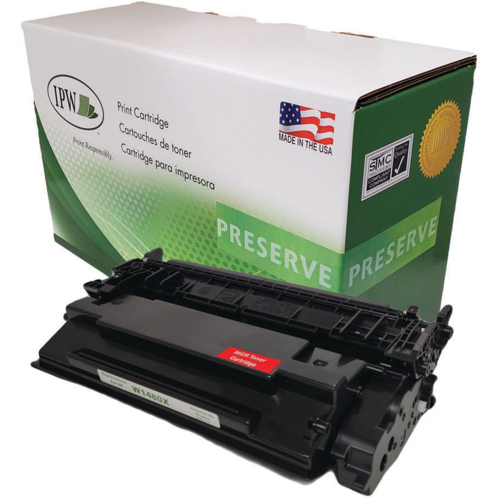 IPW Preserve Remanufactured Black MICR Toner Cartridge Replacement For HP/Troy W1480A, W1480AM-ODP MPN:W1480AM-ODP