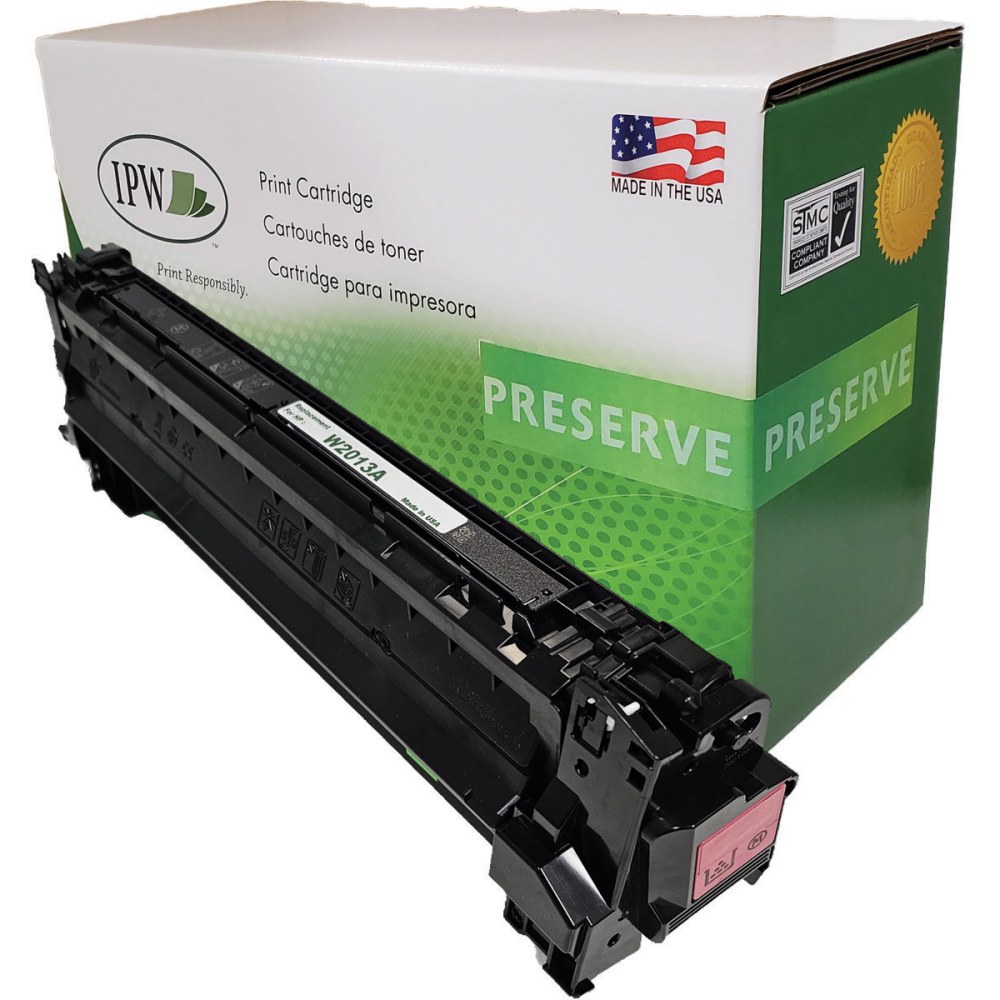 IPW Preserve Remanufactured Magenta Replacement Toner Cartridge For HP W2013A, W2013AR-ODP MPN:W2013AR-ODP