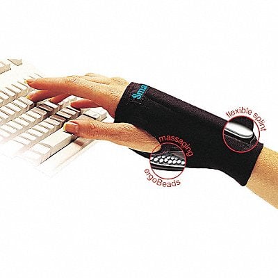 Wrist Wrap Black Lycra S MPN:IMAA20125