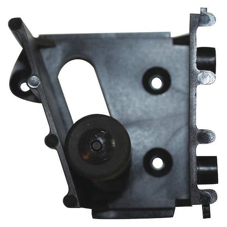 Mop and Broom Holder, Black, 2-1/2 in. L MPN:39FC94