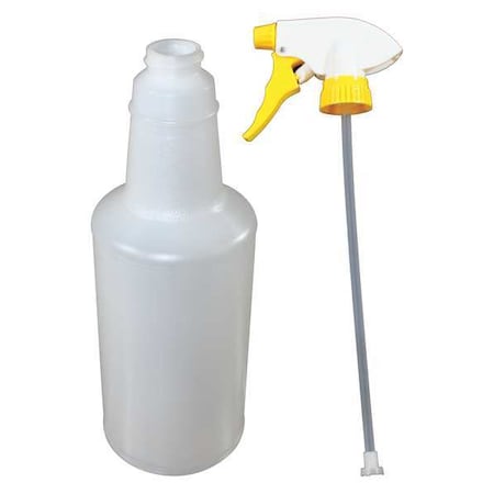 32 oz. Clear Trigger Spray Bottle, Screw Closure Size: 7/100 mm MPN:5032WG/6019DZ-AS002