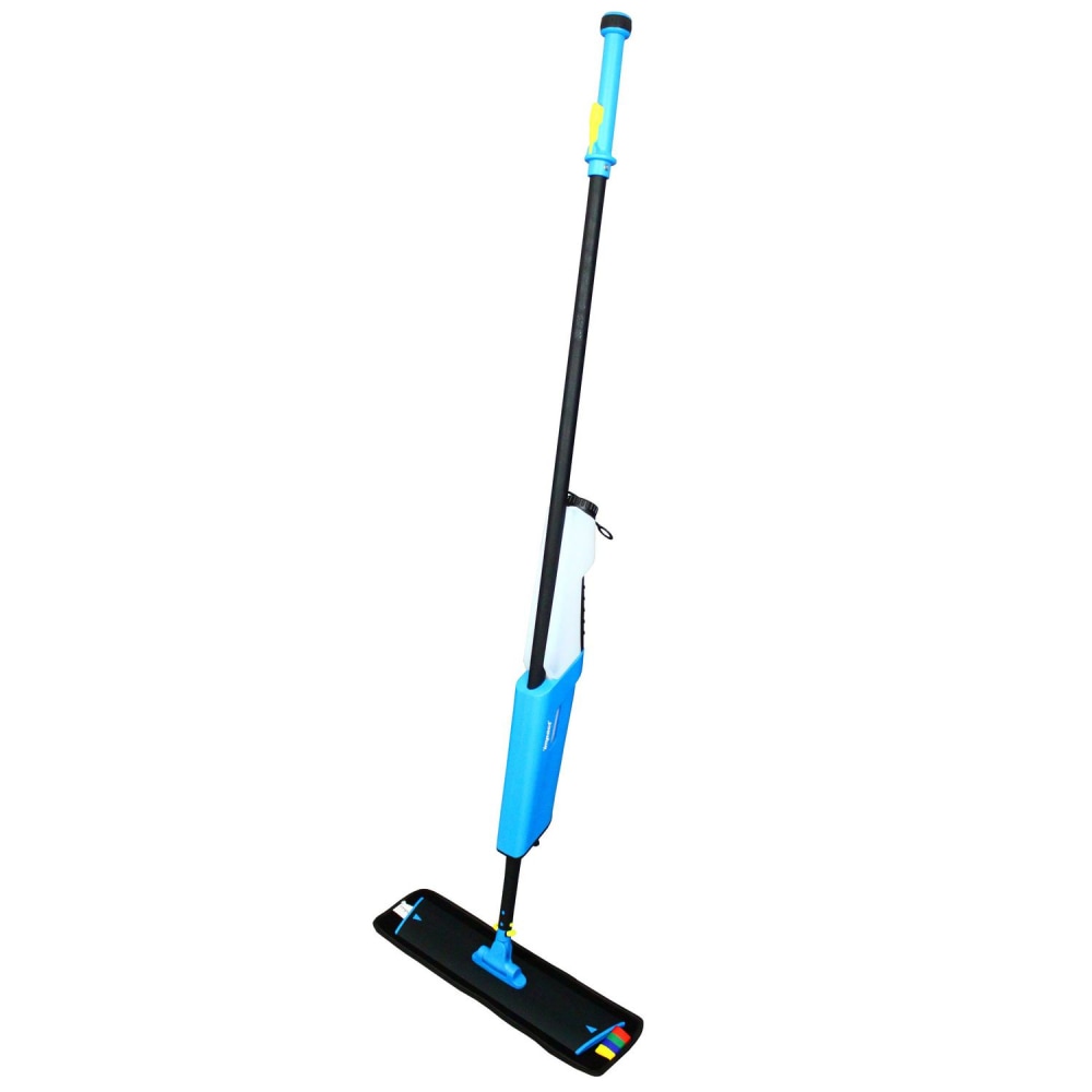 Impact Mopster 2.0 Microfiber Bucketless Mop, 16.25 x 3.25 Blue Microfiber Head, 57in Black Aluminum Handle MPN:T0022-01