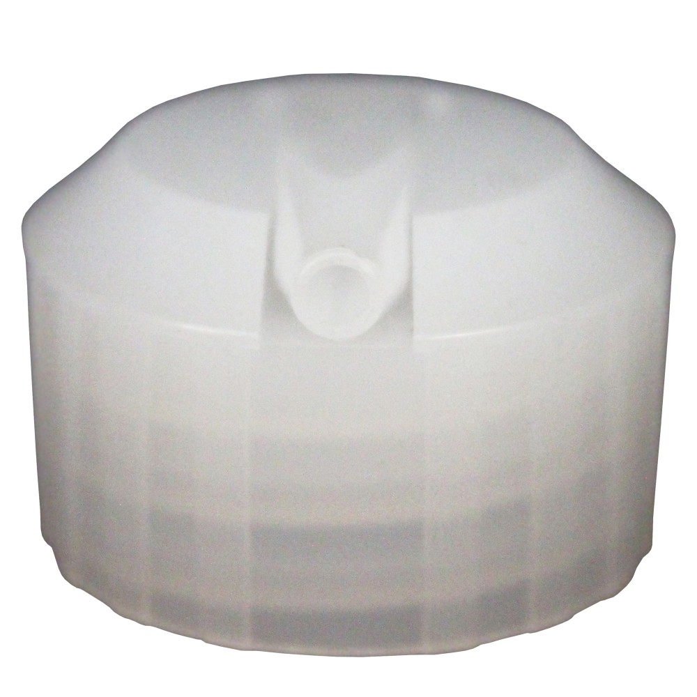 Hospeco Plastic Flip Top Spout Caps, 1/2in x 1/2in, Translucent MPN:5024FS