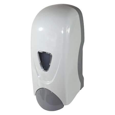 Soap Dispenser, Foam, Bottle, White/Gray MPN:9325