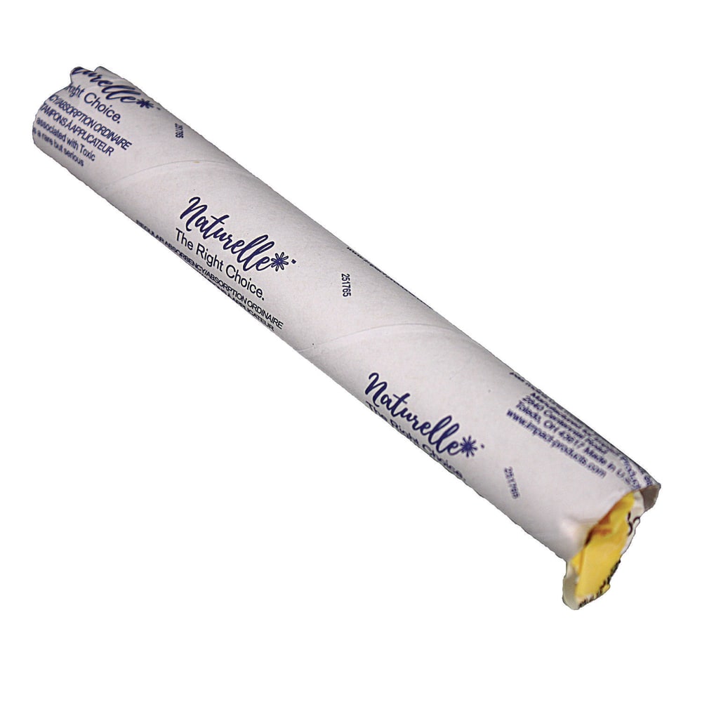 Impact Naturelle Tampons, Regular, 200/Carton MPN:25176598