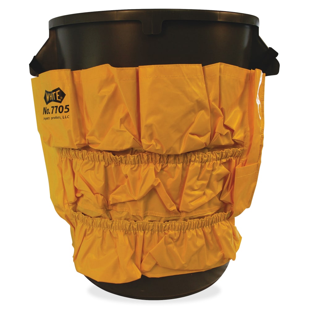 Impact Vinyl Gator Caddy - 9 Pocket(s) - Water Resistant - Yellow - Vinyl - 1 Each (Min Order Qty 2) MPN:7705