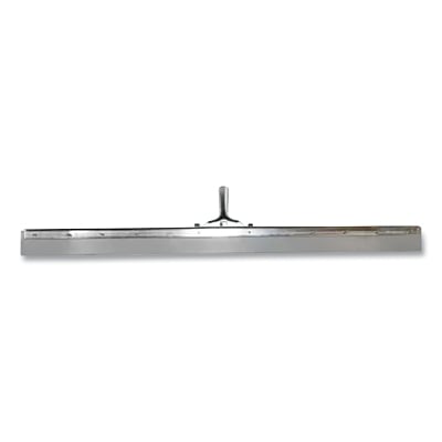 Floor Squeegee Rubber/Steel/Curved 24