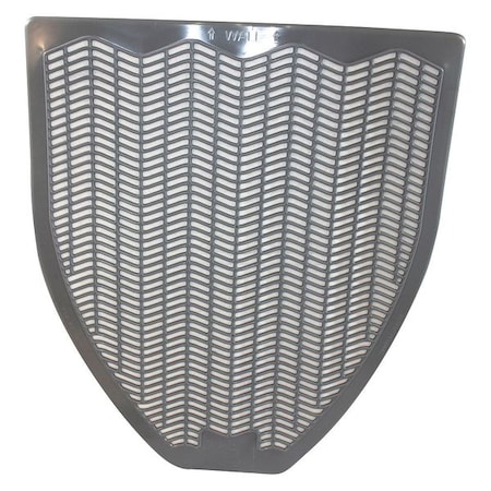 Urinal Floor Mat, 20-3/8x17x1/8In, Blk, PK6 MPN:2LHJ9A