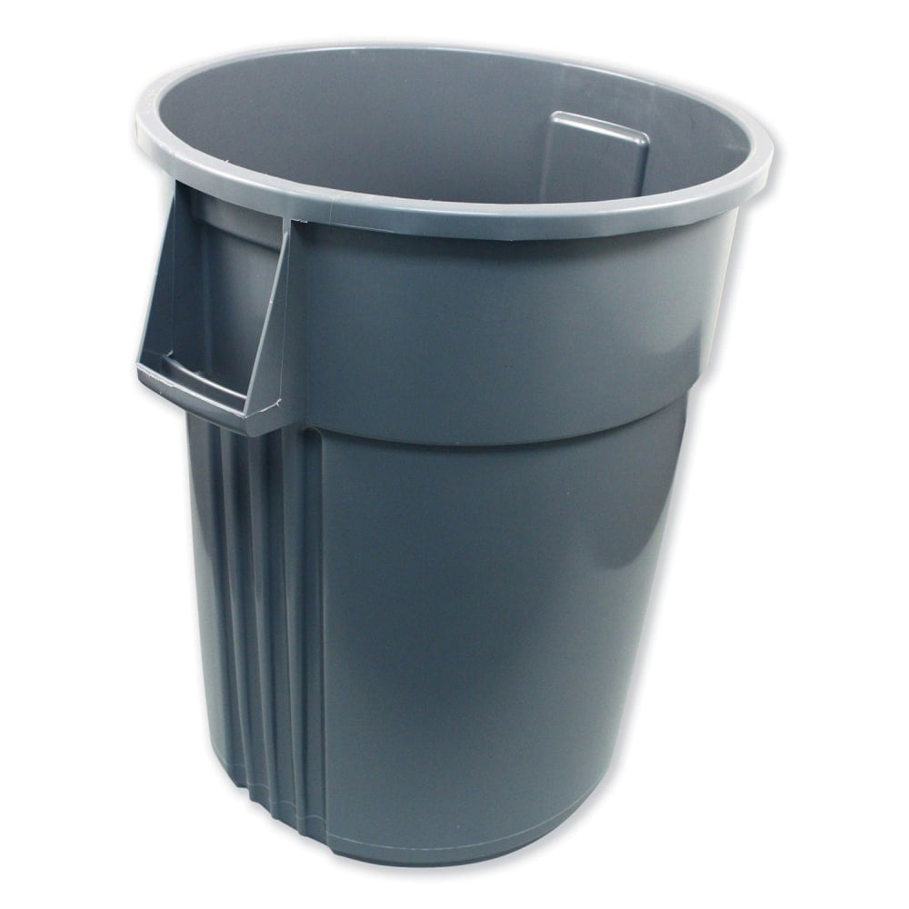 Impact Gator Plus Container, 55 gal, Plastic, Gray MPN:7755-3