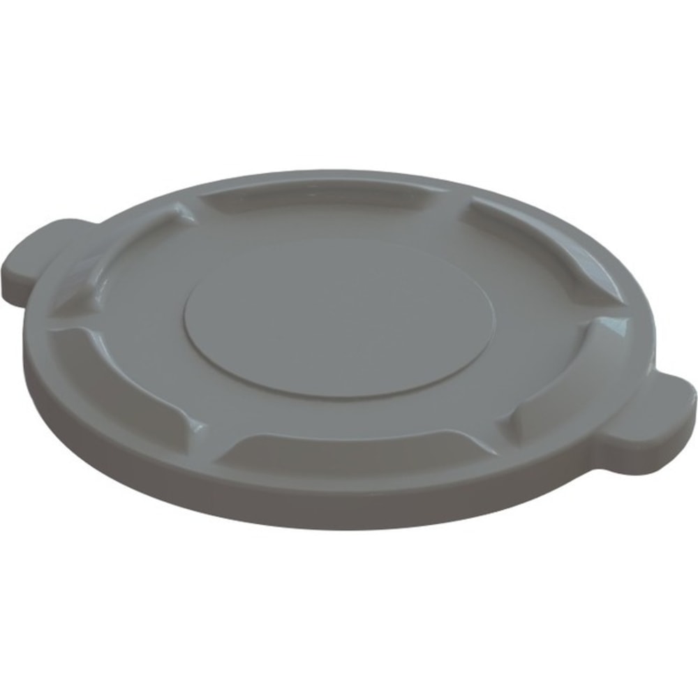 Impact Value-Plus Gator Container Lids, For 20 gal, Flat-Top, 20.4in Diameter, Gray MPN:GL200203