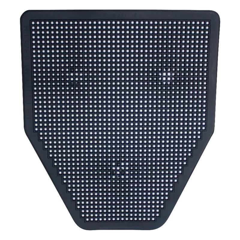 Rochester Midland Sanitary Urinal Floor Mats, Black, Pack Of 6 (Min Order Qty 2) MPN:1525-5