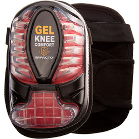 Impacto 865-00 Knee Pad Gel Comfort All Terrain Extended Style Copolymer Raised Cover Gel Support 86500000000
