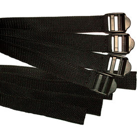 Impacto Metatarsal Webbing Straps For Metguard For Shoes Without Laces Nylon One Size Black METSTRAP
