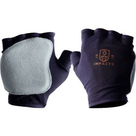 Impacto Fingerless Anti-Vibration Gloves L/9 Blue/Gray 50110110040