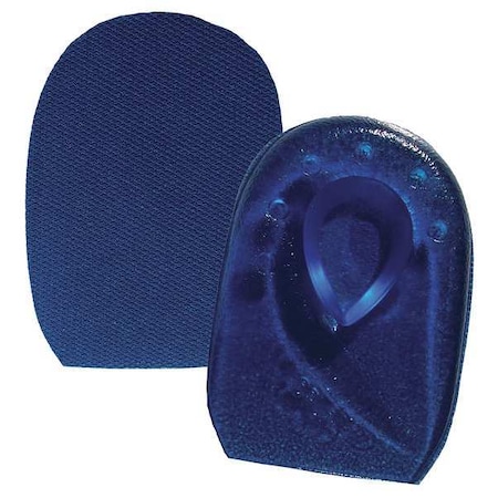 Heel Cup, Fabric Cover, Visco-Elastic Polymer, Blue, Men 5 to 7, Women7 to 9 MPN:4839
