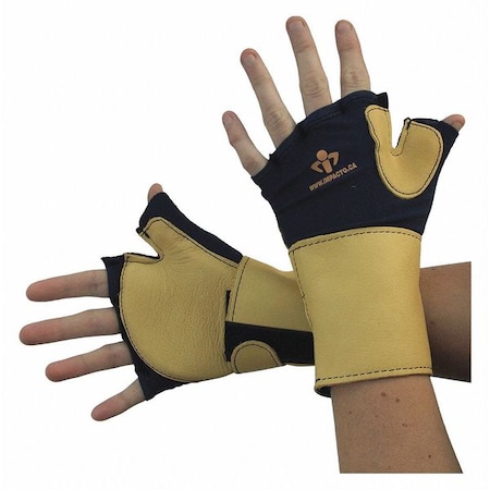 Impact Glove, Grain Wrist Support, XL, PR MPN:70420120050