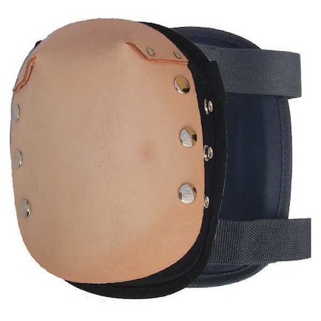 Knee Pad, Non-marring, Gel Pad, Leather Cap, Hook-and-Loop, Quick Release Closure, 2 Straps MPN:865-20