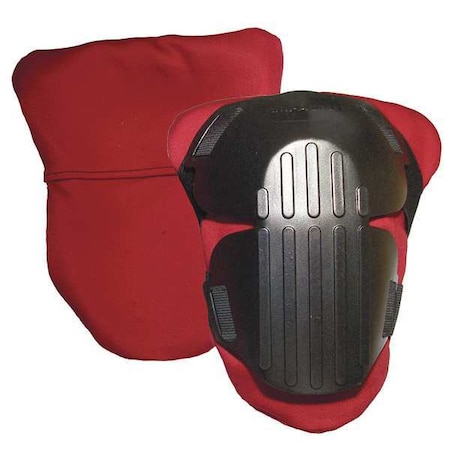 Knee Pads, Hard Shell, Copolymer Plastic Cap, hook-and-loop Closure, 2 Straps, Universal MPN:877-00