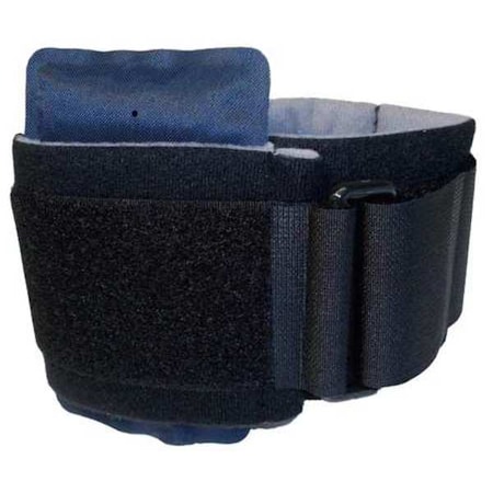 Elbow Support, Fabric, Single Strap, Black, Blue, Size Universal MPN:AIRELBOW
