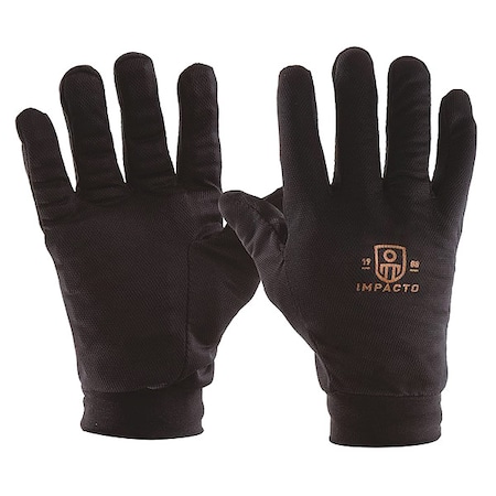 GloveLiners, Black, Cotton, Polyester, M, PR MPN:BG601PM