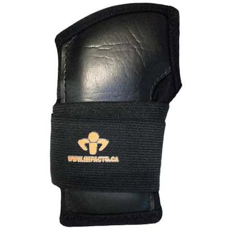 Wrist Support, Vinyl and Foam, Single Strap, Ambidextrous, Black, Size Universal MPN:EL420