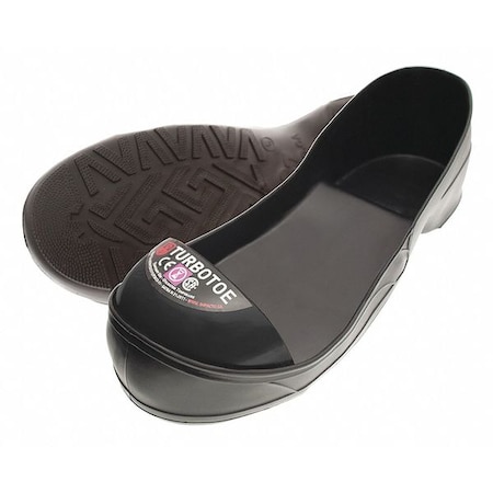 Turbotoe Steel Toe Cap, Overshoes, PVC, Black, Men's Size 15-16, 3XL, 1 Pair MPN:TTUXXXL