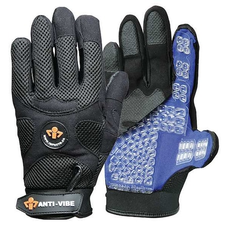 Anti-Vibration Gloves, Full, M, PR MPN:US40830