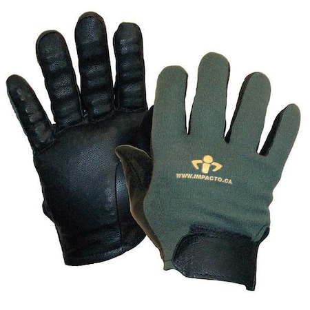 Anti-Vibration Gloves, Leather, L, PR MPN:US42040