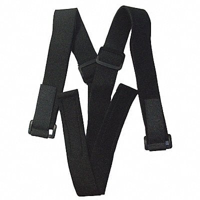 Black Tool Belt Suspenders Elastic MPN:SUSPENDERS