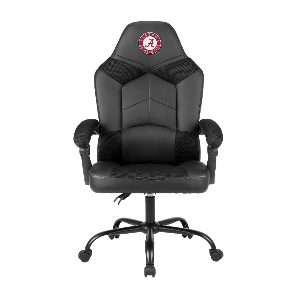 Imperial NCAA Adjustable Oversized Vinyl High-Back Office Task Chair, University Of Alabama MPN:IMP 135-3001