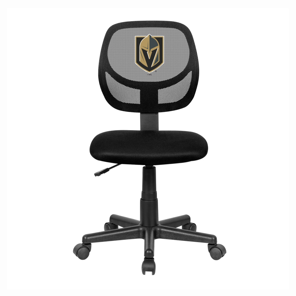 Imperial NHL Mesh Mid-Back Armless Task Chair, Golden Knights MPN:IMP 496-4032