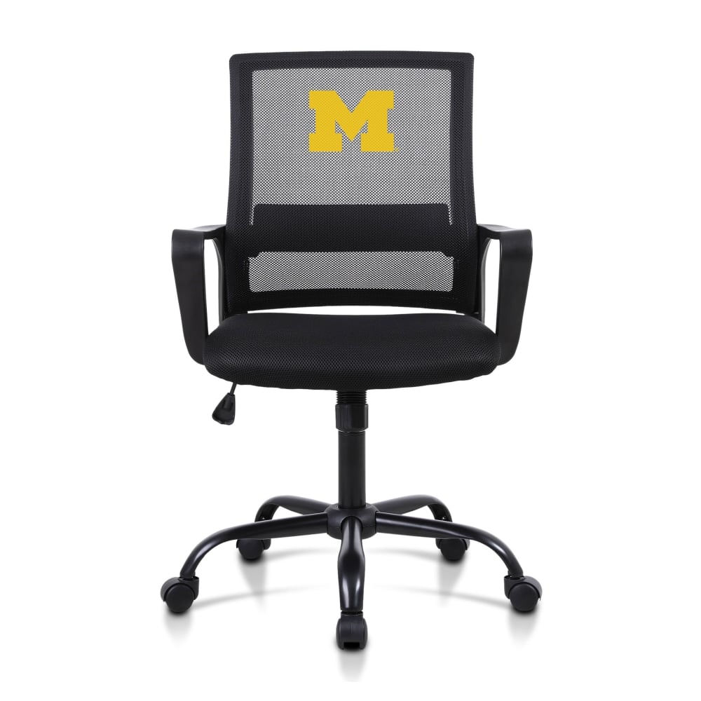 Imperial NCAA Mesh Mid-Back Task Chair, University Of Michigan MPN:IMP 497-3009