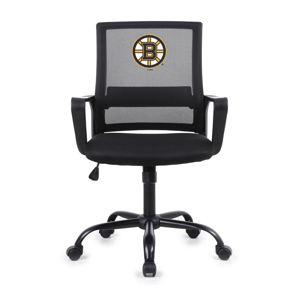 Imperial NHL Mesh Mid-Back Task Chair, Boston Bruins MPN:IMP 497-4001
