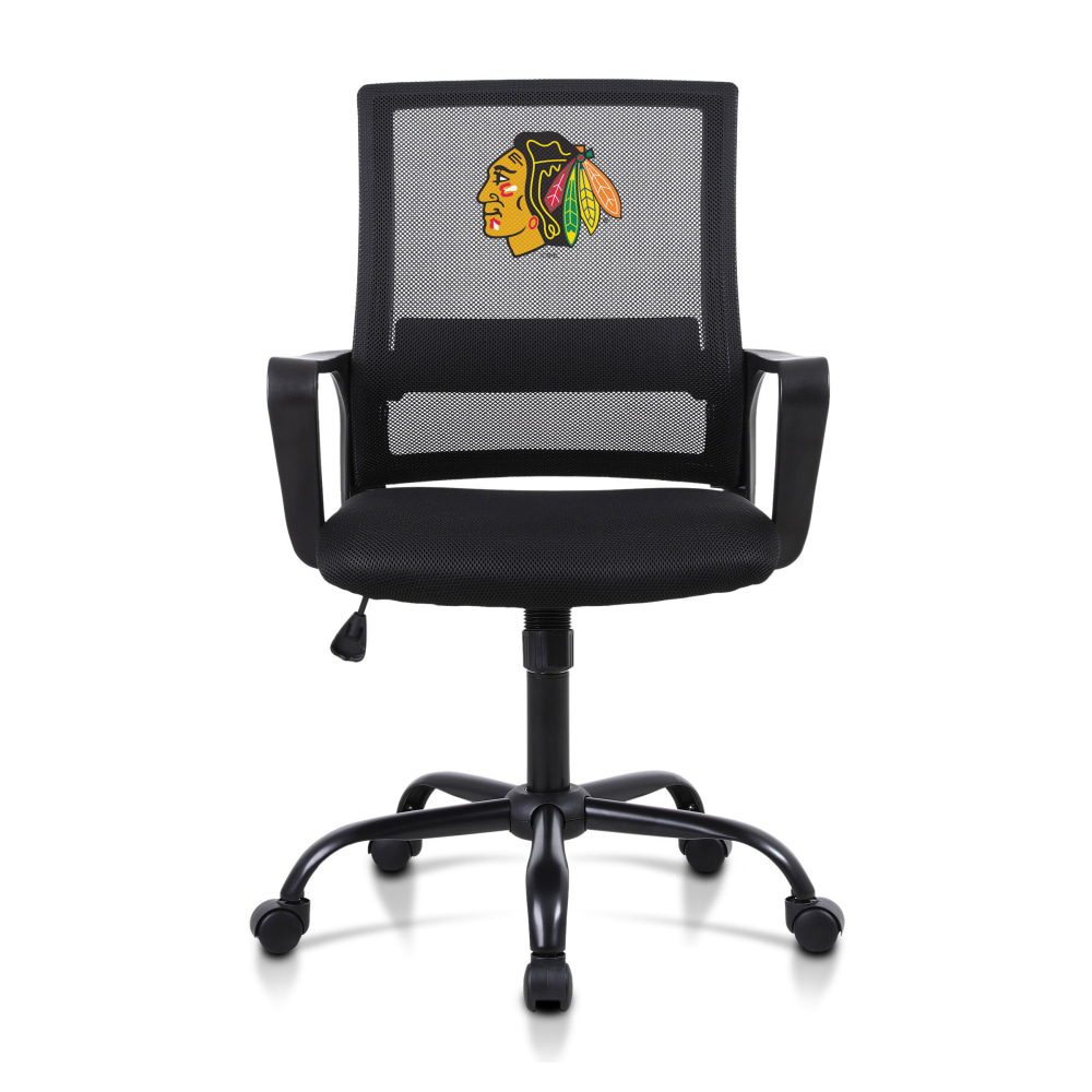 Imperial NHL Mesh Mid-Back Task Chair, Chicago Blackhawks MPN:IMP 497-4002