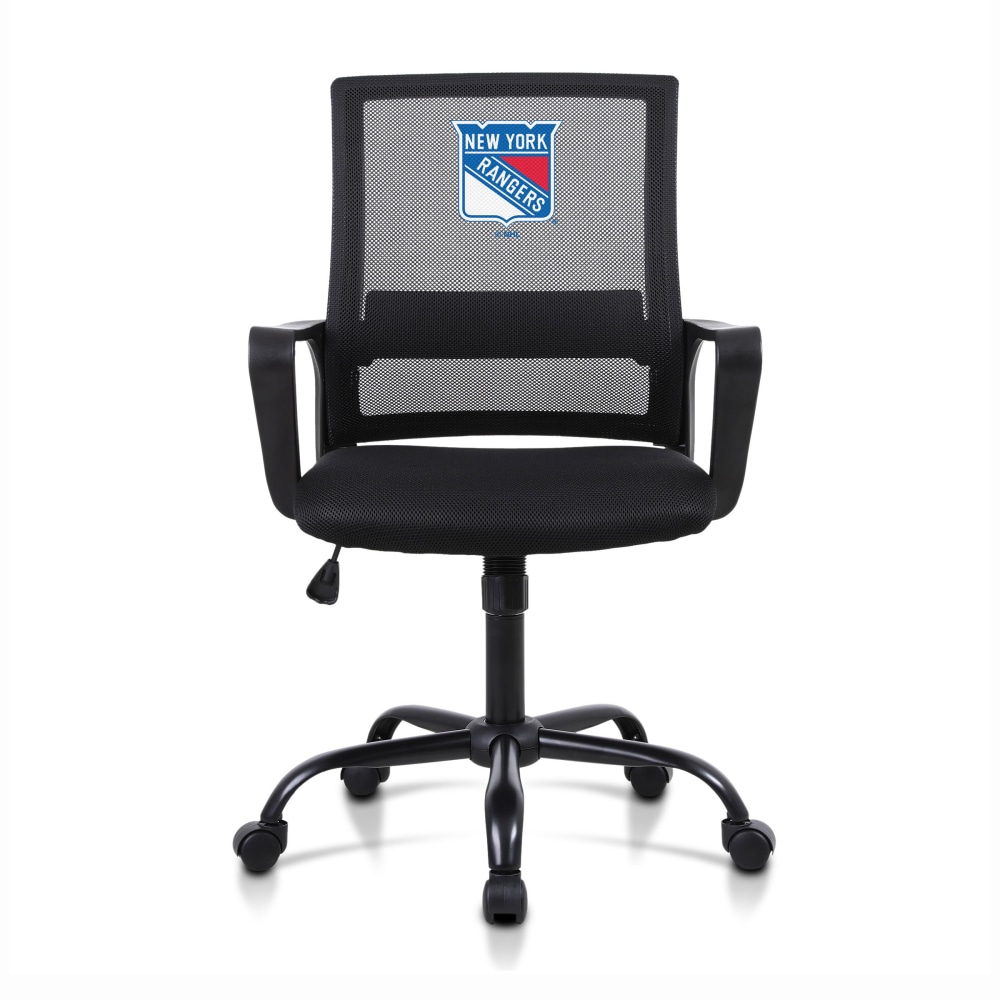 Imperial NHL Mesh Mid-Back Task Chair, New York Rangers MPN:IMP 497-4006